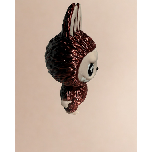 Silk Multi-Color Black/Red Figurine – Luxurious Glossy 3D Printed