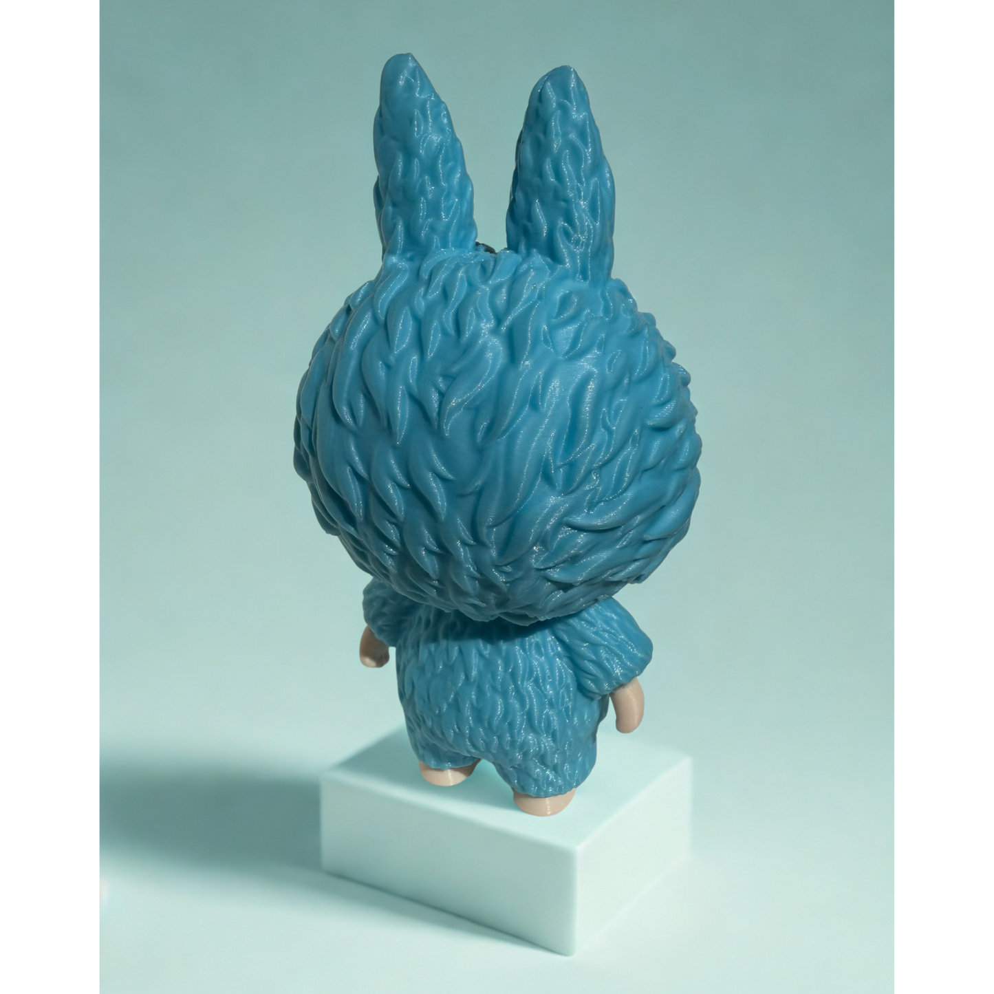Glow Blue Figurine — The Midnight Glow 3D Printed