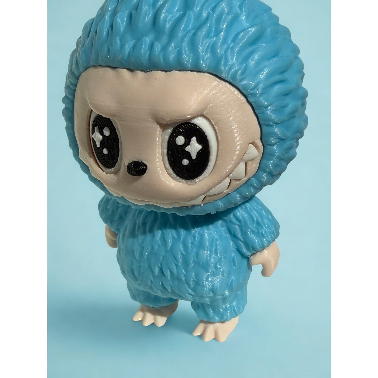 Glow Blue Figurine — The Midnight Glow 3D Printed