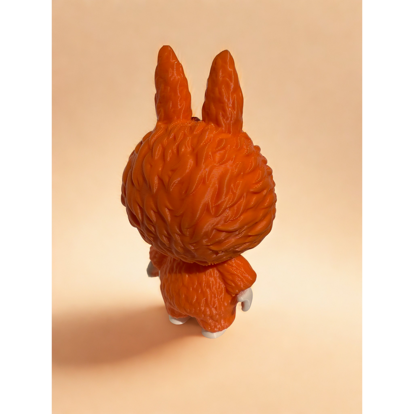 Basic Orange Figurine — Sunflare Spirit 3D Printed