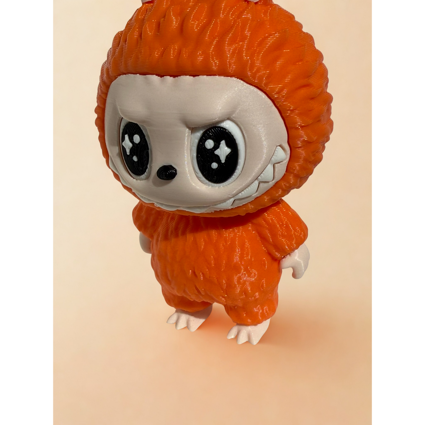 Basic Orange Figurine — Sunflare Spirit 3D Printed