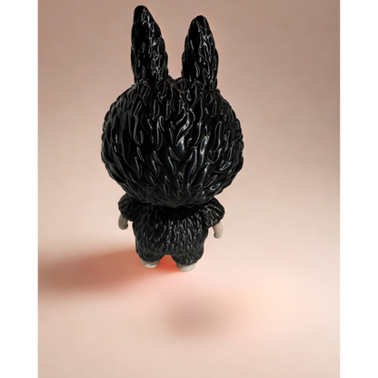 Silk Multi-Color Black/Red Figurine – Luxurious Glossy 3D Printed